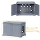 image 3 of Yaheetech Cat Decorative Litter Box Grey | One Size