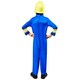 image 2 of Fireman Sam Boys Costume - Blue - 5-6 Years 5