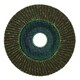 image 3 of 100 x Flap Discs 40 Grit Angle Grinder 4.5" (115mm) Flat Sanding Grinding AU025
