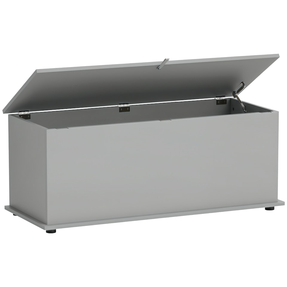 image 1 of HOMCOM Storage Chest With Lid, 113L Storage Box N/A