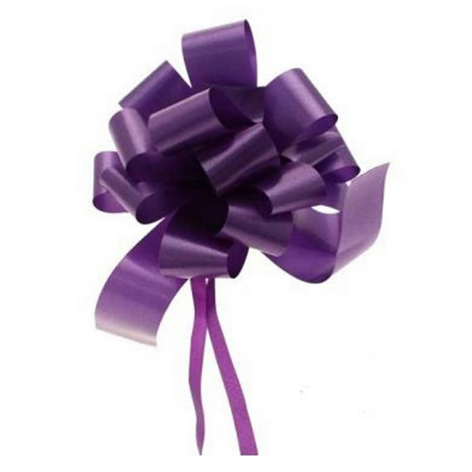 Apac 31mm Pull Bows - Purple - One Size