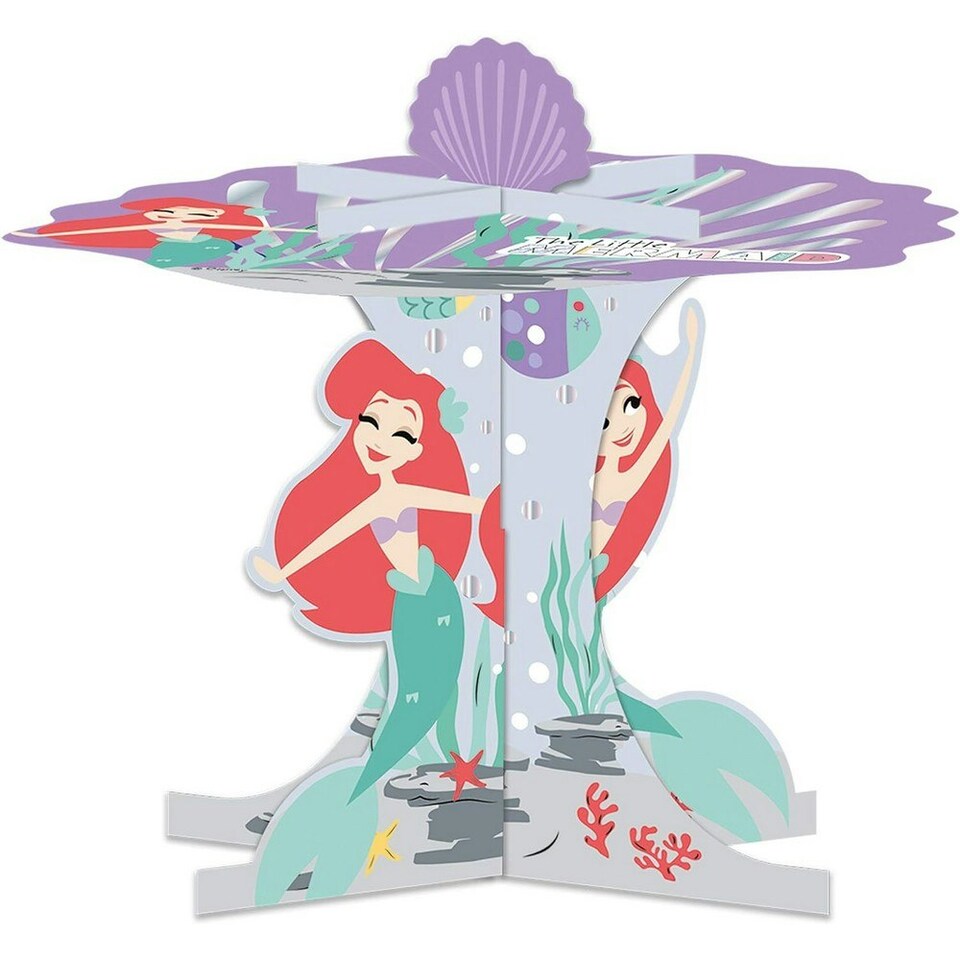 The Little Mermaid Ariel Cupcake Stand - Multicoloured - One Size