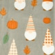 image 3 of OHS Autumnal Halloween Gonk Pumpkin Ghost Ghouls Soft Cosy Plush Warm Polar Fleece Throw Over Bed Blanket, 120x150cm Grey | Charcoal Autumnal Gonk