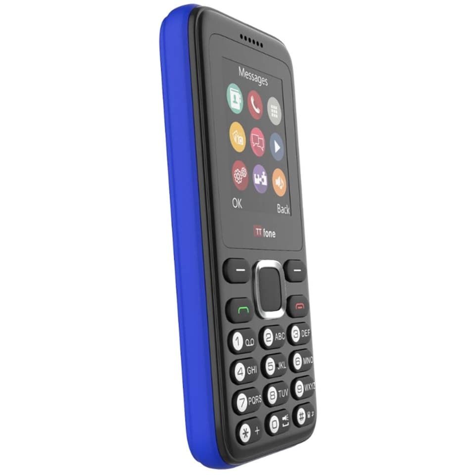 image 1 of TTfone TT150 Mobile Phone Blue - EE Pay as you go
