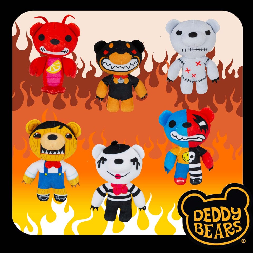 image 1 of PMS Deddy Bears Mystery Bag Soft Toy 15cm x 8cm - Halloween Collectible