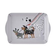 Ulster Weavers Dog Days Tray - Scatter Grey