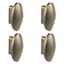 Silver & Set of 4