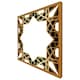 image 5 of Art deco star border (Picture Frame) White | L