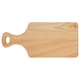 image 3 of Argon Tableware Wooden Chopping Board with Handle - 34cm x 16cm Brown