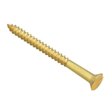 Forgefix Wood Screws, Slotted, Csk, Brass - Multi Colour - 2in x 8 ForgePack 8
