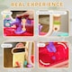 image 5 of AIYAPLAY Kids Dressing Table with Mirror, LED Light, Music, 23 Accessories