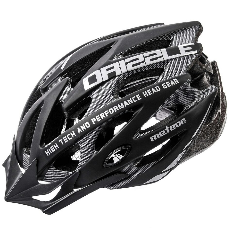 image 1 of Cycle Helmet MTB Bike Bicycle Skateboard Scooter Hoverboard Safety Helmet - Drizzle Black | Black | M