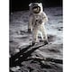 image 1 of Apollo 11 Astronaut Aldrin Armstrong Space Moon Landing Large Wall Art Print 18x24 Inch