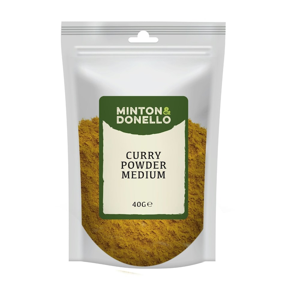image 1 of Minton & Donello Medium Curry Powder 10 x 40g