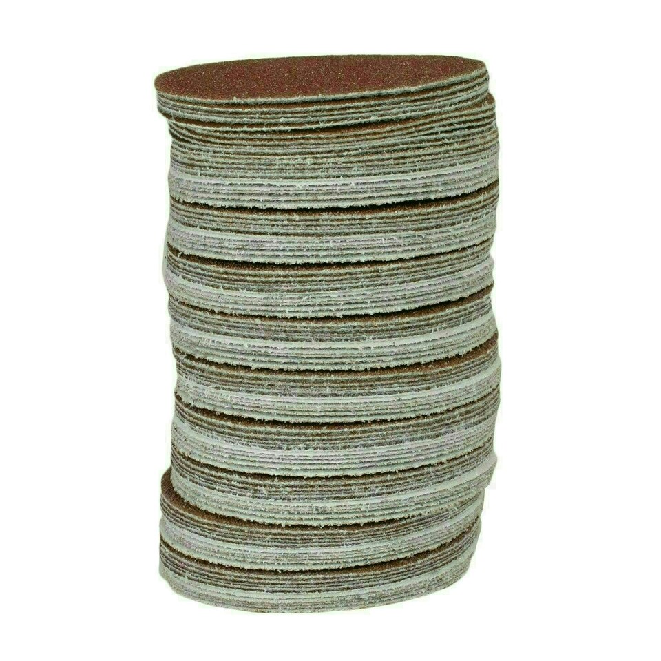 image 1 of 3" 75mm Air Angle Sander Grinder Polisher Sanding and 100 pack mixed discs