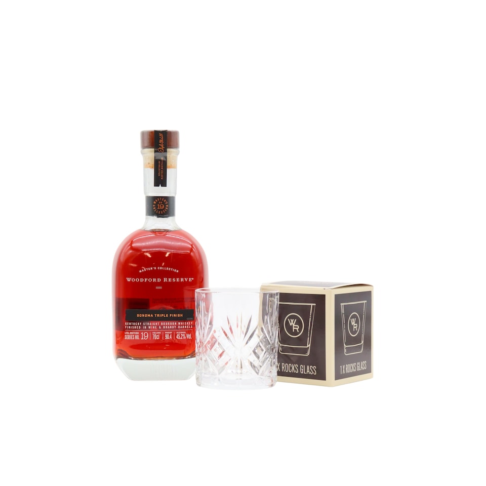Woodford Reserve - Master's Collection - Sonoma Triple Finish Bourbon Whiskey (Includes Branded Glass)