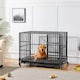 image 1 of Yaheetech 106 cm Indestructible Dog Crate Black