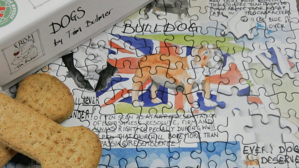 image 1 of Dogs - Tim Bulmer 1000 piece jigsaw puzzle