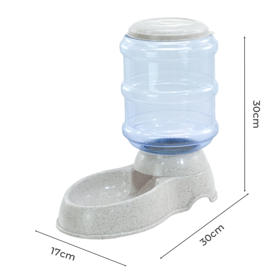 image 1 of Skylos Automatic Pet Food Feeder 3.5L Plastic Dispenser Station for Cat and Dog