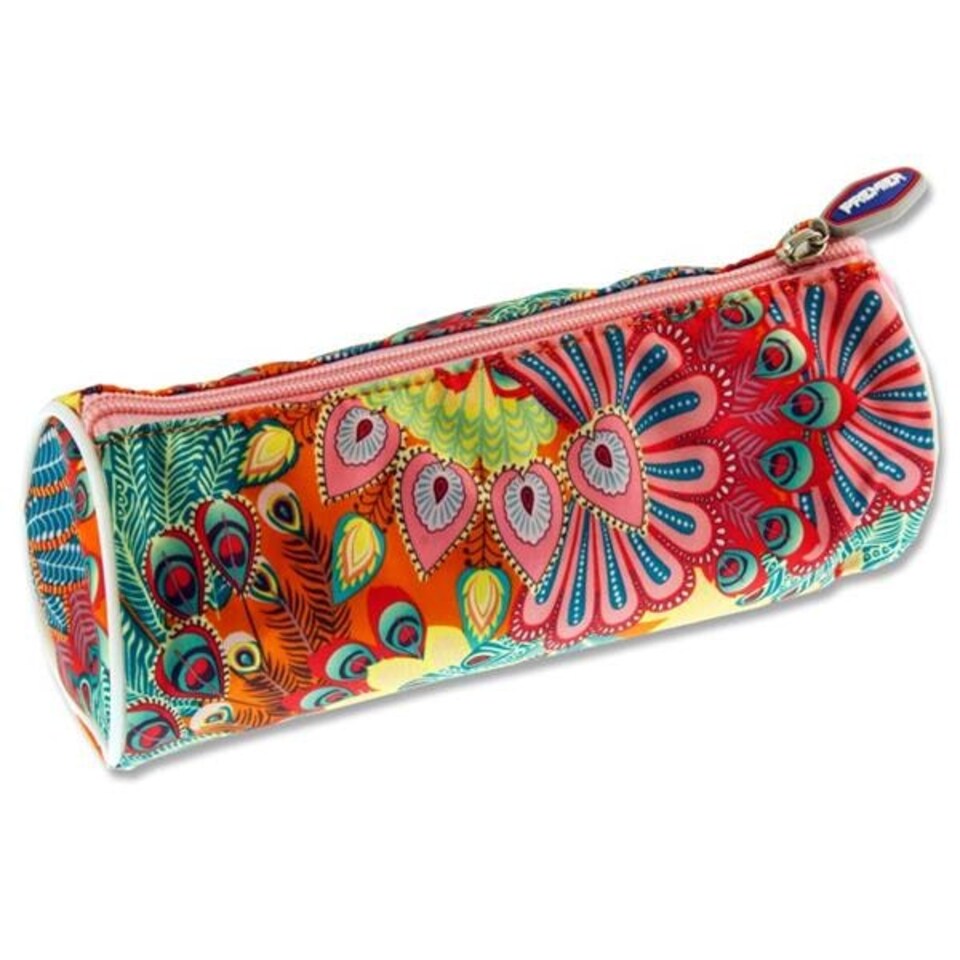 image 1 of Flower Design Round Pencil Case by Premier