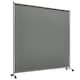 image 1 of Outsunny Garden Screen with Wheels, 6ft Rolling Privacy Room Divider, Dark Grey | Grey | Dark Grey | 183L x 30W x 181Hcm | 1
