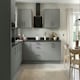 image 2 of 3 Drawer Base Unit 600mm w/ Slab Cabinet Door - Ultra Matt Dust Grey Grey | Ultra Matt Dust Grey
