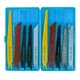 image 2 of 10pc Reciprocating Saw Blade Set Blades Wood Metal Cutting 1/2" Shank TE747