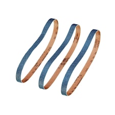 Irwin Powerfile Zirconium Sanding Belt 13 X 455mm 60g (pack 3) - Multi Colour - One Size