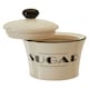 image 3 of Interiors By Premier Decorative Sugar Canister,Dolomite Kitchen Container With Domed Lid,Stylish Sugar Canister For Daily Use