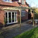 image 4 of Wall Mounted Garden Pergola - Wood - L240 x W240 x H270 cm - Light Green