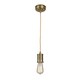 image 1 of Douille 1 Light Ceiling Pendant Antique Brass, E27