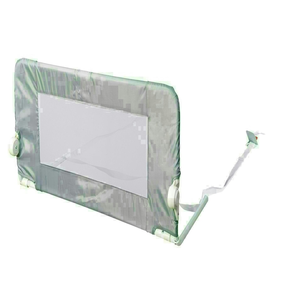image 1 of Safetots Narrow Bed Rail, Grey 90cm Wide x 40cm Tall, Toddler Bed Guard For Safety