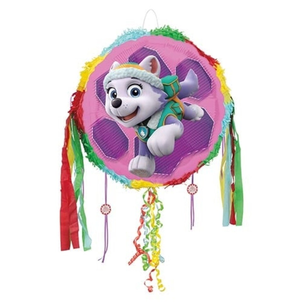 Paw Patrol Pink Everest Pull String Pinata
