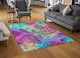 image 2 of Colorful Rainbow Rug | Multi