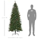 image 7 of HOMCOM 7ft Artificial Christmas Tree Holiday with Pencil Shape, Berries