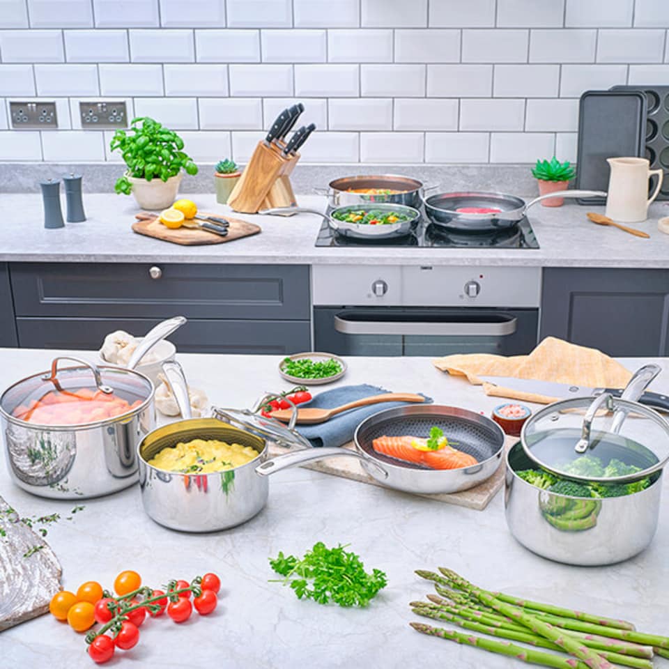 image 1 of Stoven Hextra 24cm Non-Stick Frying Pan