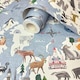 image 3 of Holden Décor Animal Maps Wallpaper - Blue - One Size | Blue