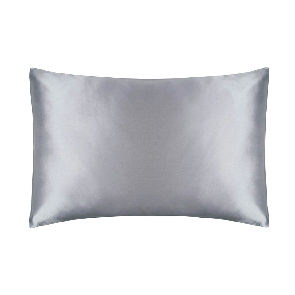 Belledorm 100% Mulberry Silk Pillowcase - Platinum - One Size