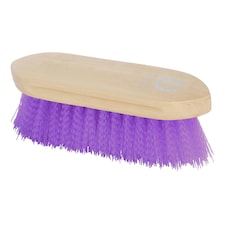Imperial Riding Wooden Horse Dandy Brush - Royal Purple - One Size