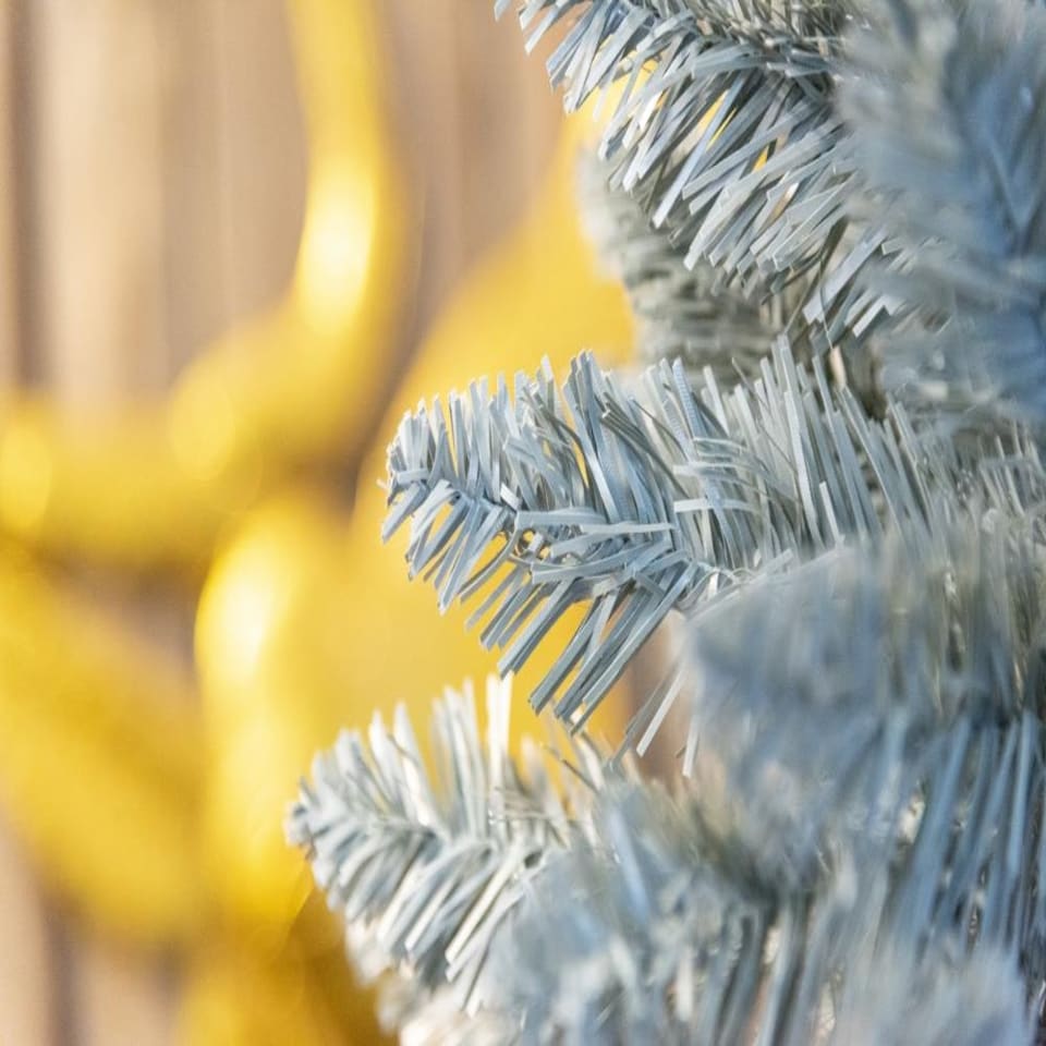 image 1 of 6ft Imperial Pine Frosty Green Christmas Tree Green | 6ft