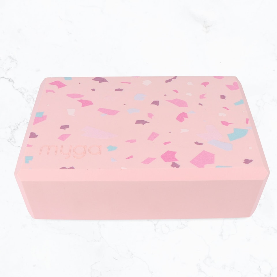 image 1 of Myga Pair of Yoga Blocks - Terrazzo