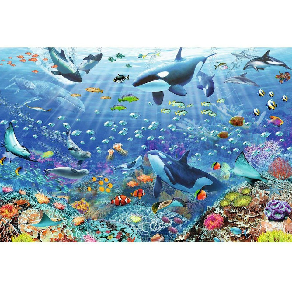 image 1 of Ravensburger Colourful Underwater World 3000 Piece Jigsaw Puzzle