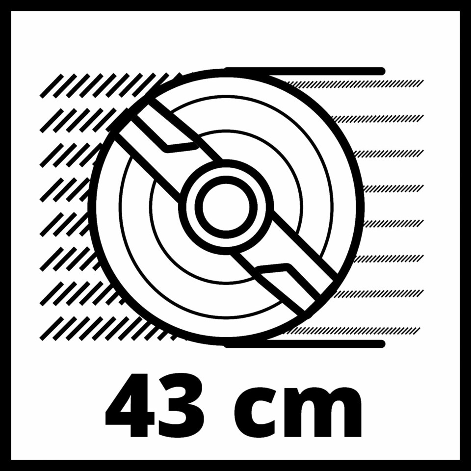 image 1 of Einhell 43cm Lawnmower 1800W Corded Electric