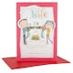 image 9 of Large Square Wife Cute Glitter Christmas Card