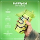 image 4 of Leak Proof Kids Water Bottle, Stainless Steel, 400ml (13oz) | Green | Cars | One Size