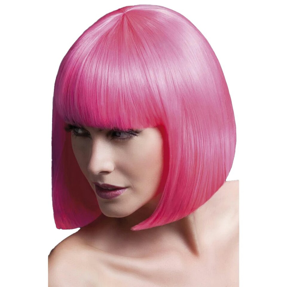 Fever Womens/Ladies Elise Wig - Neon Pink - One Size