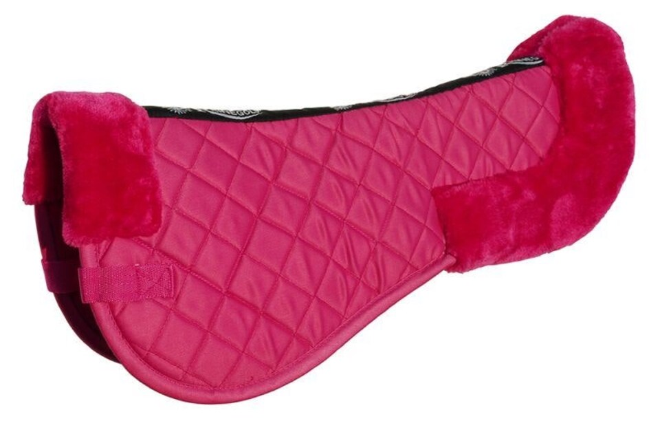 image 1 of Rhinegold Comfort Saddle Pad | Multi | Colour: Tangerine
Size: Pony