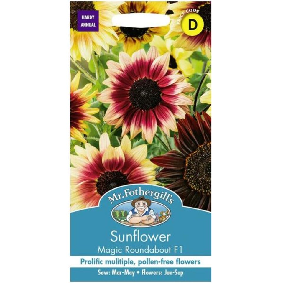 Fothergills Premium Sunflower Seeds - Magic Roundabout - Tesco