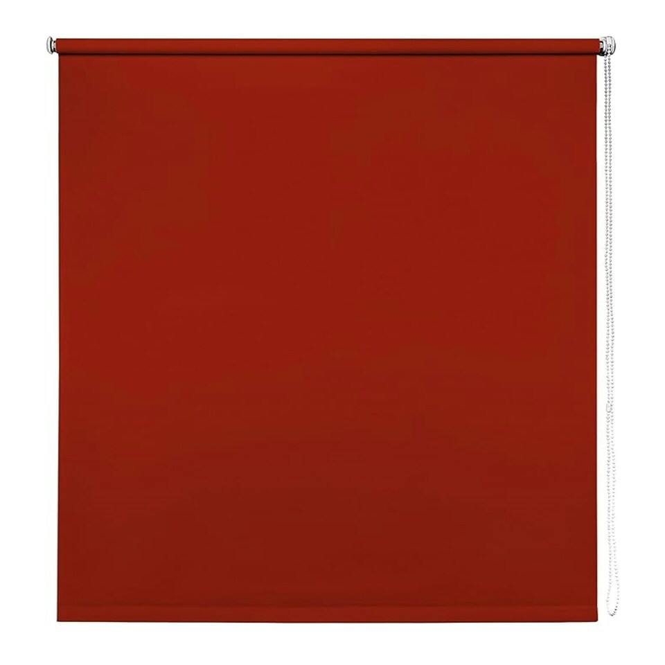 image 1 of 95cm Red Trimmable Thermal Blackout Roller Blinds Grey | Grey
