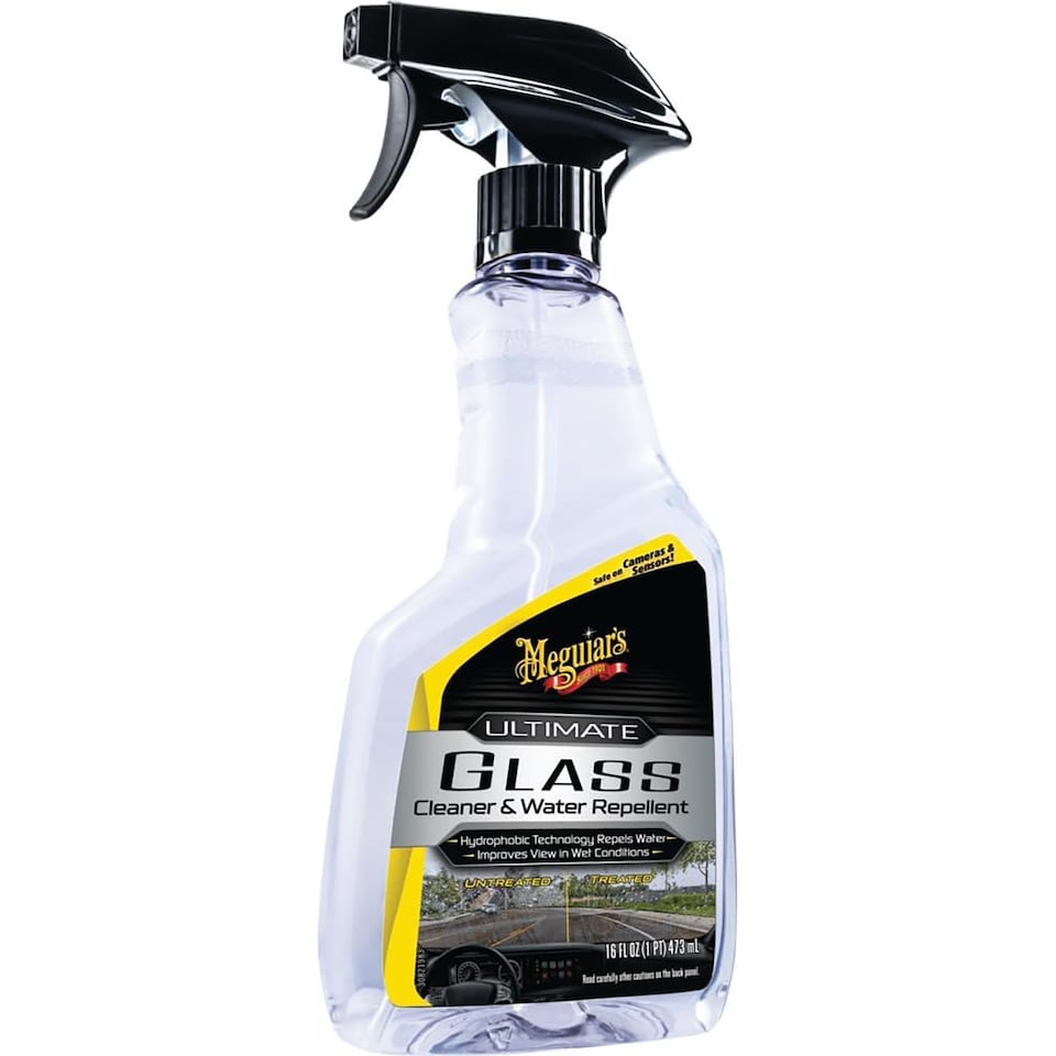 image 1 of Meguiar's Ultimate Glass Cleaner & Water Repellent-EU 473 ml